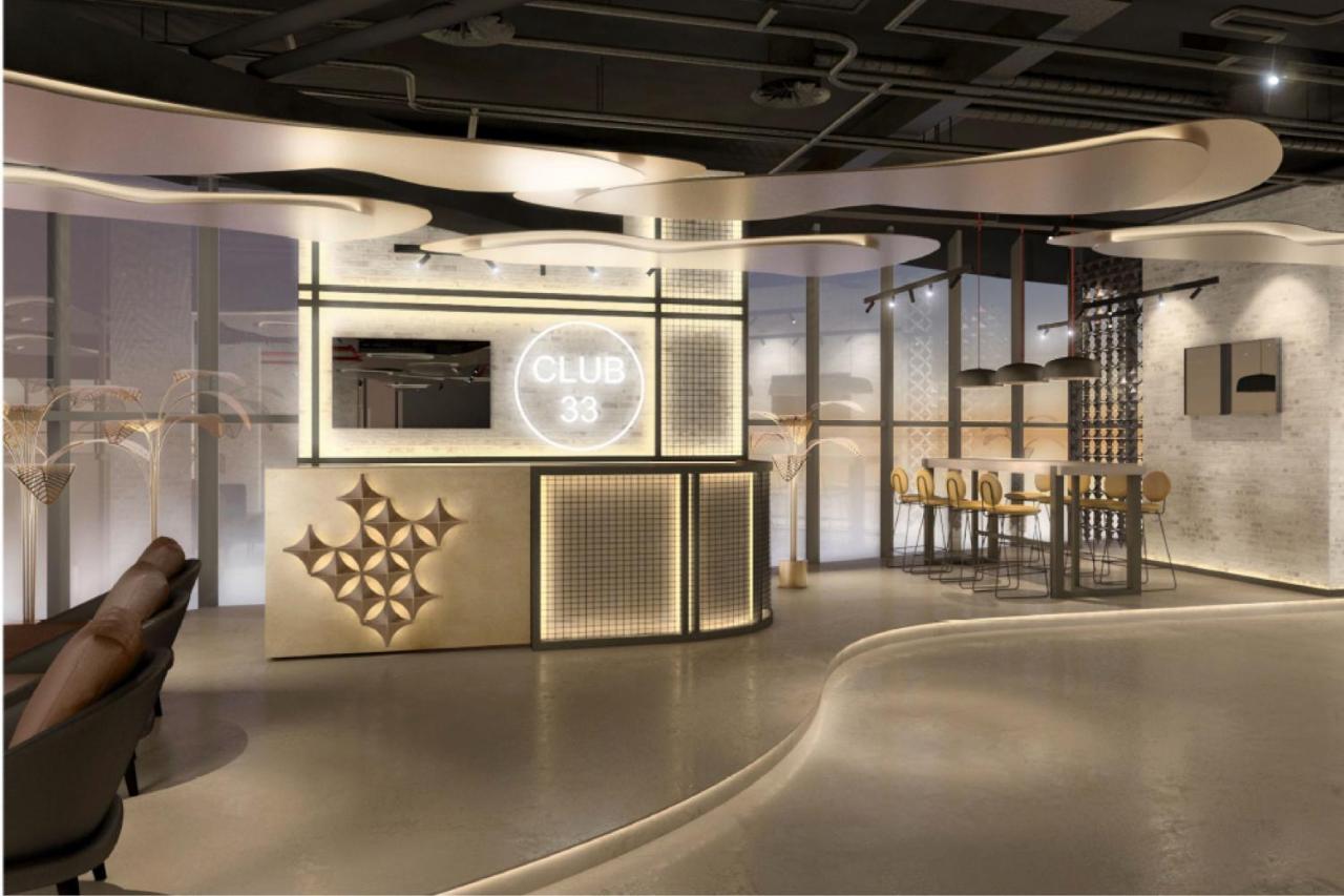 Element By Westin West Bay Doha酒店 外观 照片 The lounge at the airport
