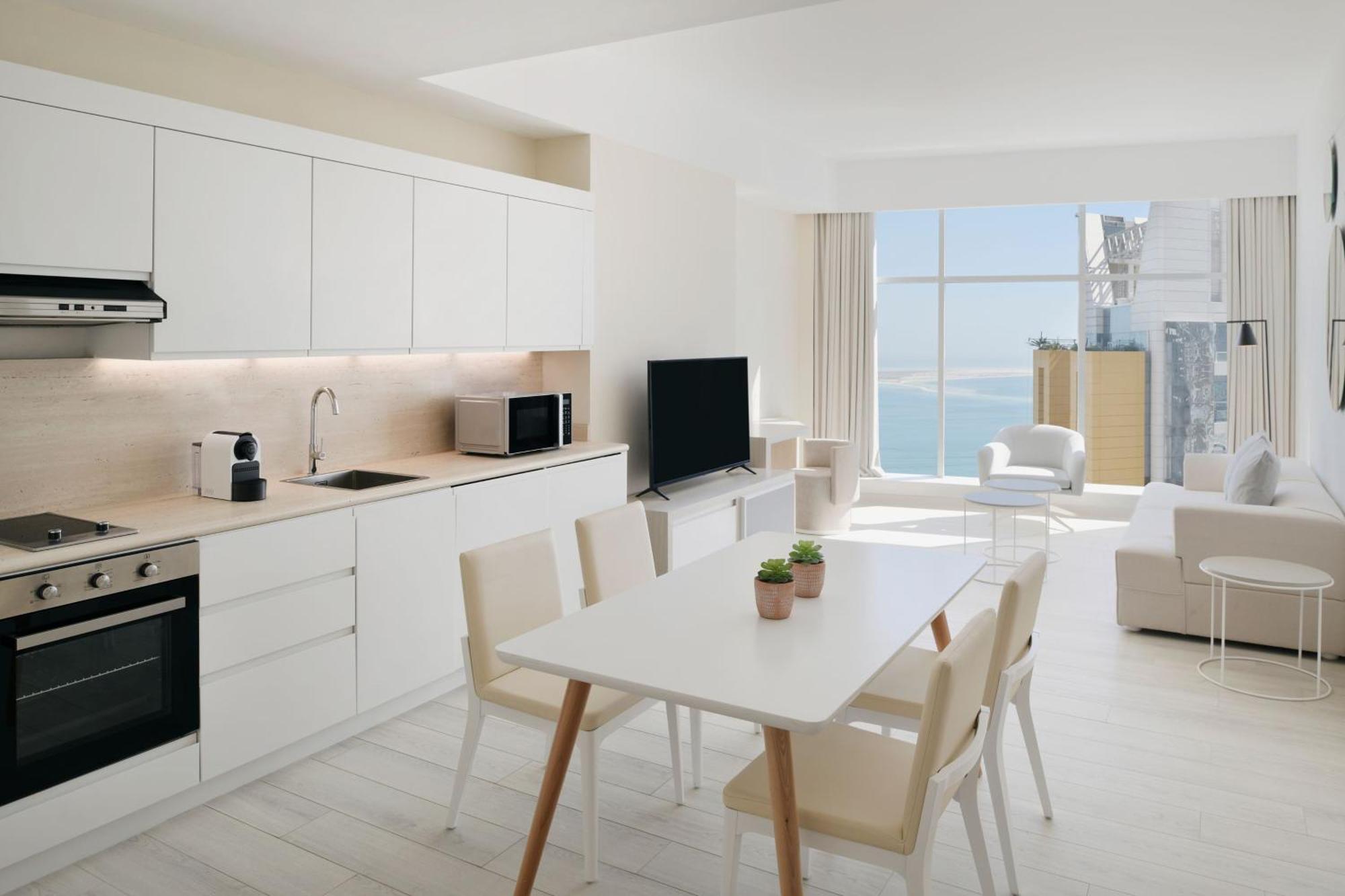 Element By Westin West Bay Doha酒店 外观 照片 Interior of a typical apartment