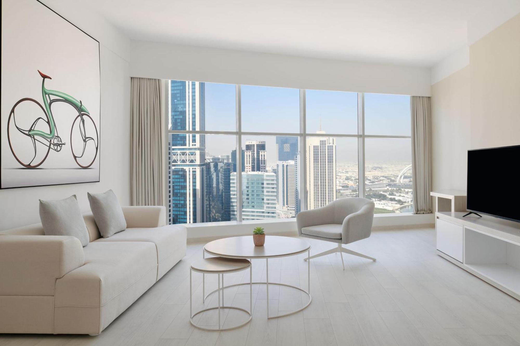 Element By Westin West Bay Doha酒店 外观 照片 Living room