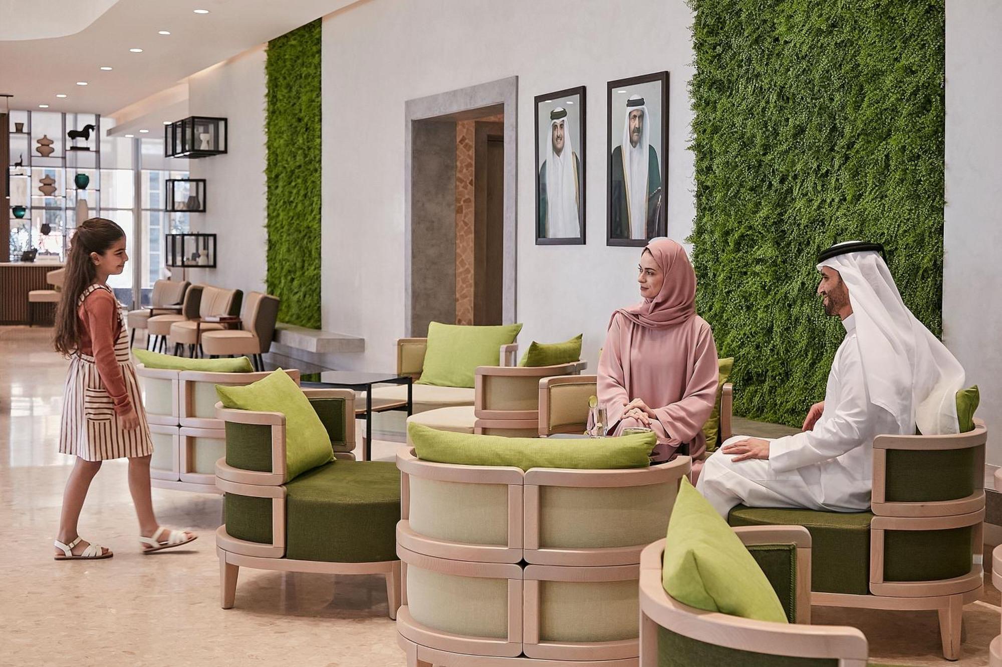 Element By Westin West Bay Doha酒店 外观 照片 The lounge at the airport